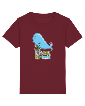 Take a break for a Whale Burgundy