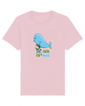 Take a break for a Whale Cotton Pink