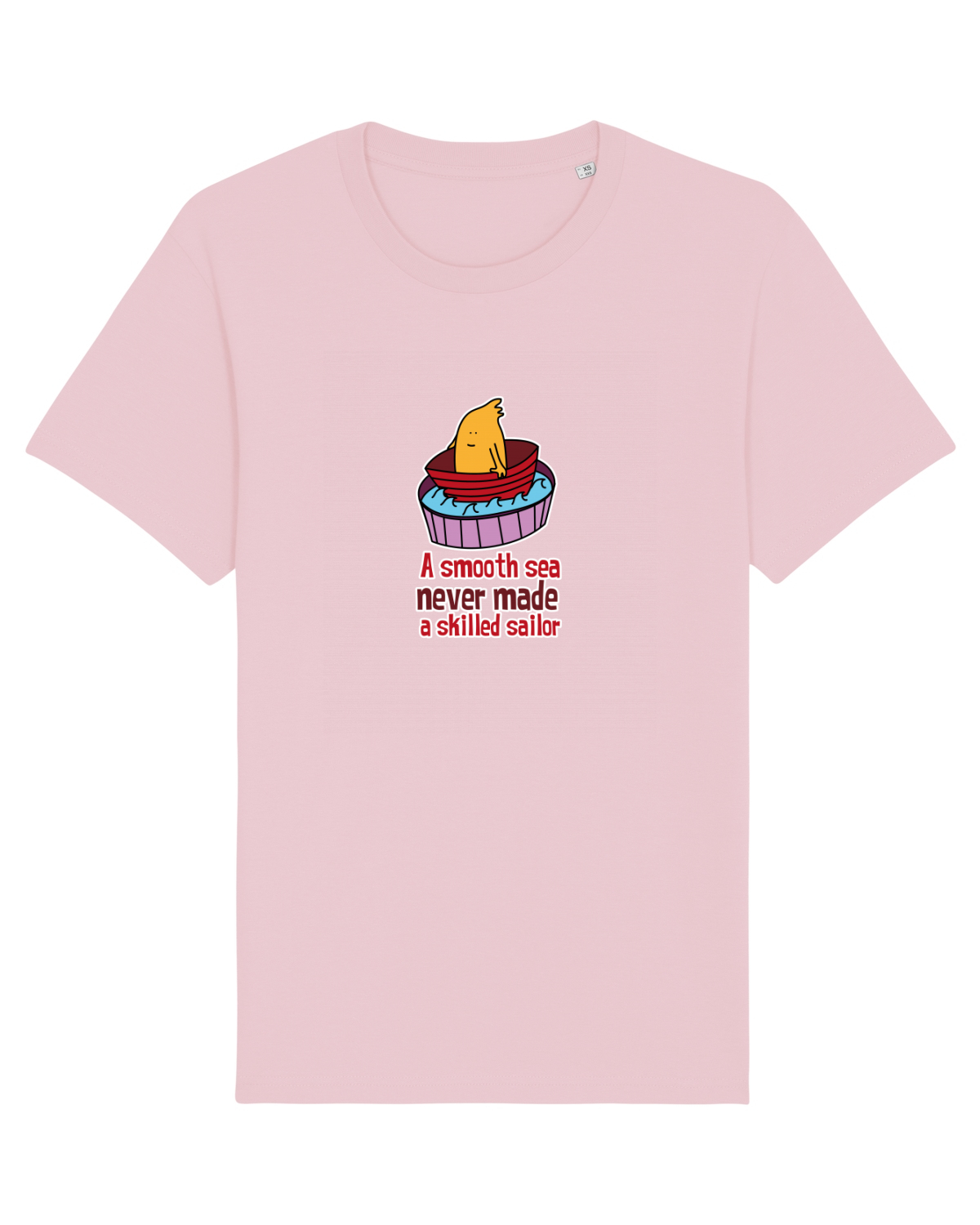 Tricou mânecă scurtă Unisex Rocker Cotton Pink