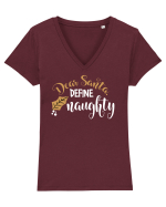 Oare cum am fost? Tricou mânecă scurtă guler V Damă Evoker