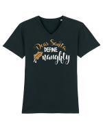 Oare cum am fost? Tricou mânecă scurtă guler V Bărbat Presenter