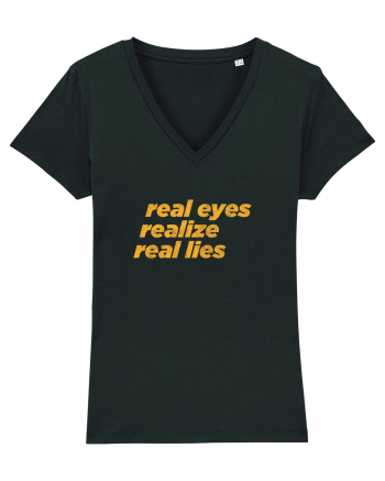 real eyes realize real lies Black