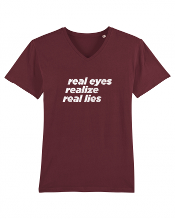 real eyes realize real lies Burgundy