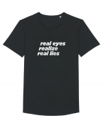 real eyes realize real lies Tricou mânecă scurtă guler larg Bărbat Skater