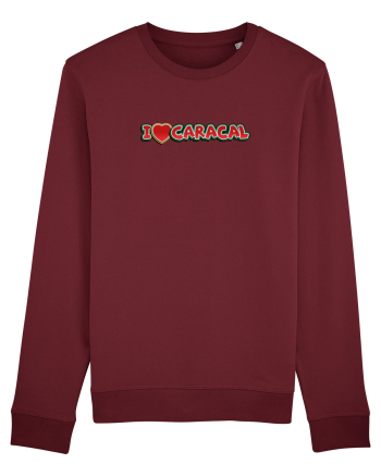 I LOVE Caracal Burgundy
