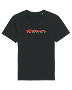 I LOVE Caracal Tricou mânecă scurtă Unisex Rocker