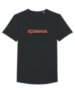 I LOVE Caracal Tricou mânecă scurtă guler larg Bărbat Skater