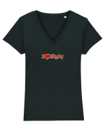 I LOVE Sport Tricou mânecă scurtă guler V Damă Evoker