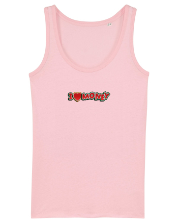 I LOVE Money Cotton Pink