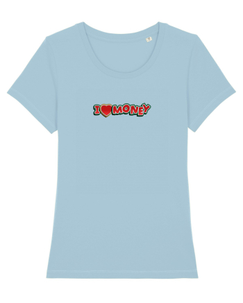 I LOVE Money Sky Blue