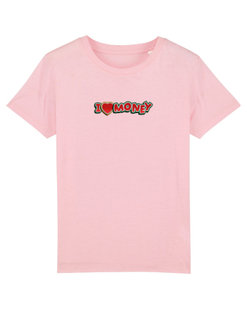 I LOVE Money Cotton Pink