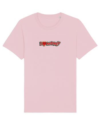 I LOVE Money Cotton Pink
