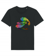 RGB Chameleon 2  Tricou mânecă scurtă Unisex Rocker