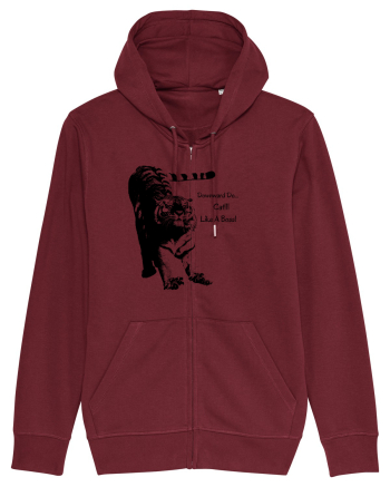 Yoga Tiger Burgundy