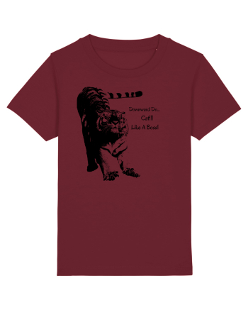 Yoga Tiger Burgundy