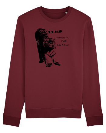 Yoga Tiger Burgundy
