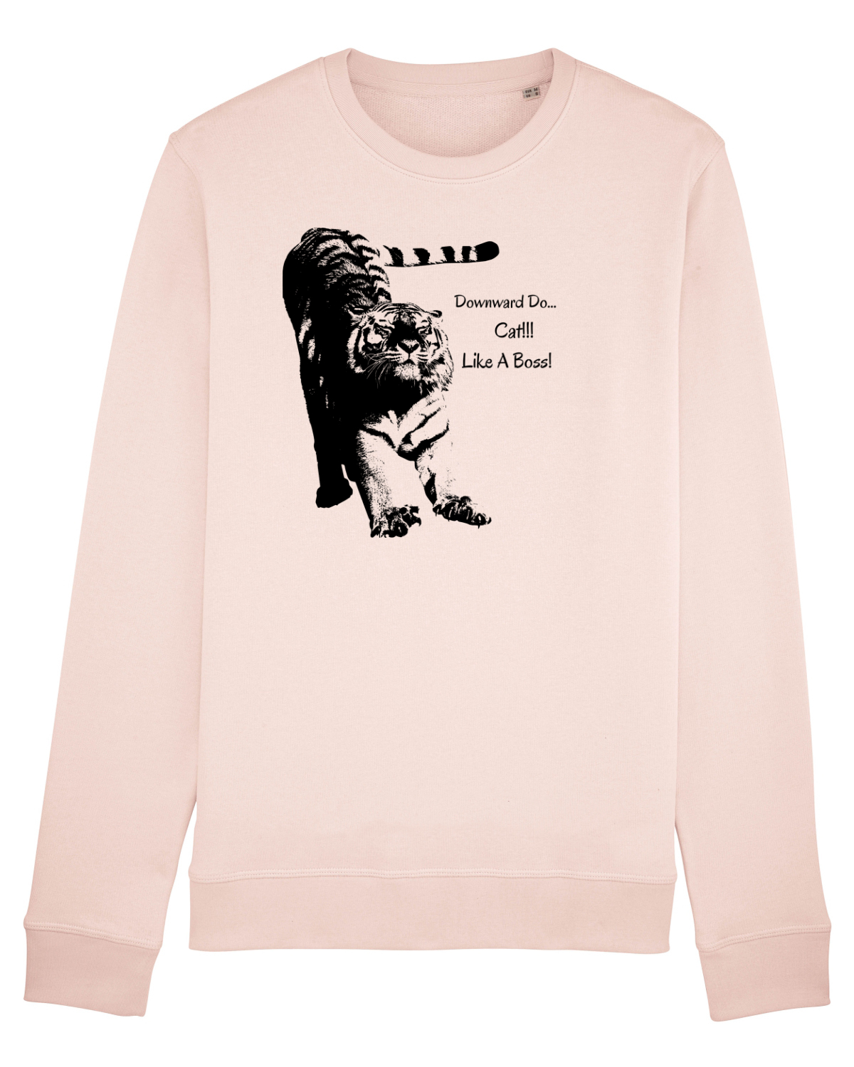 Bluză mânecă lungă Unisex Rise Candy Pink