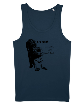 Yoga Tiger Navy