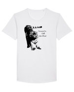 Yoga Tiger Tricou mânecă scurtă guler larg Bărbat Skater