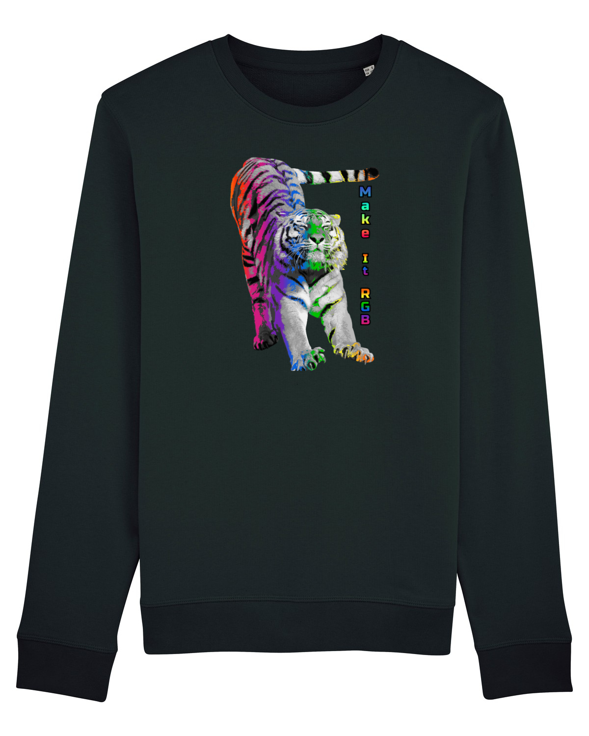Bluză mânecă lungă Unisex Rise Black