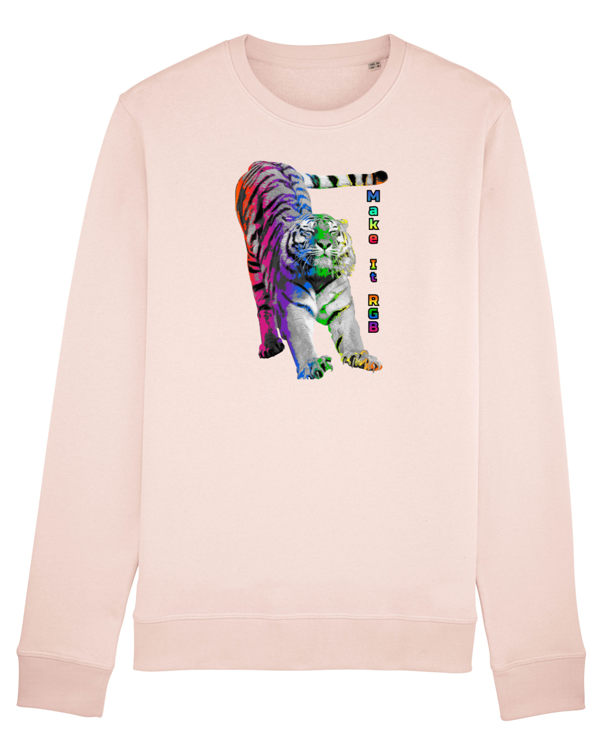 Bluză mânecă lungă Unisex Rise Candy Pink