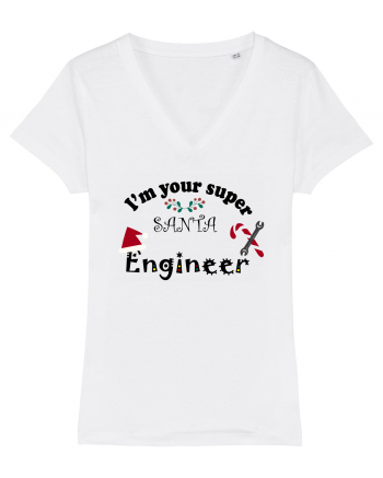 Santa Engineer White