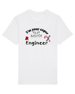 Santa Engineer Tricou mânecă scurtă Unisex Rocker