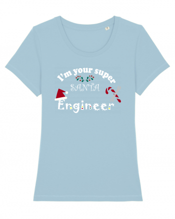 Santa Engineer Sky Blue