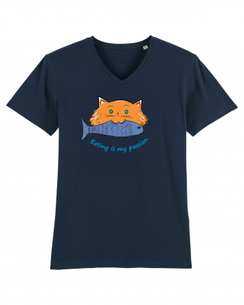 Cute cat French Navy