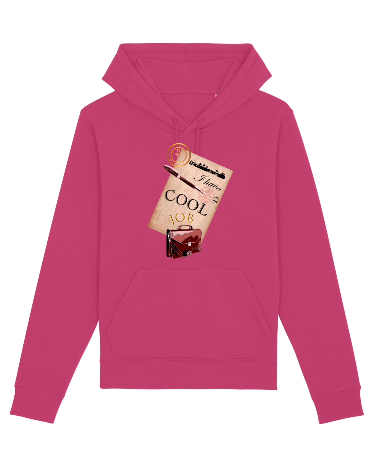 Hanorac Unisex Drummer Raspberry