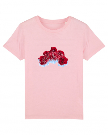 Frozen roses Cotton Pink