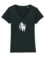 When stars cry Tricou mânecă scurtă guler V Damă Evoker