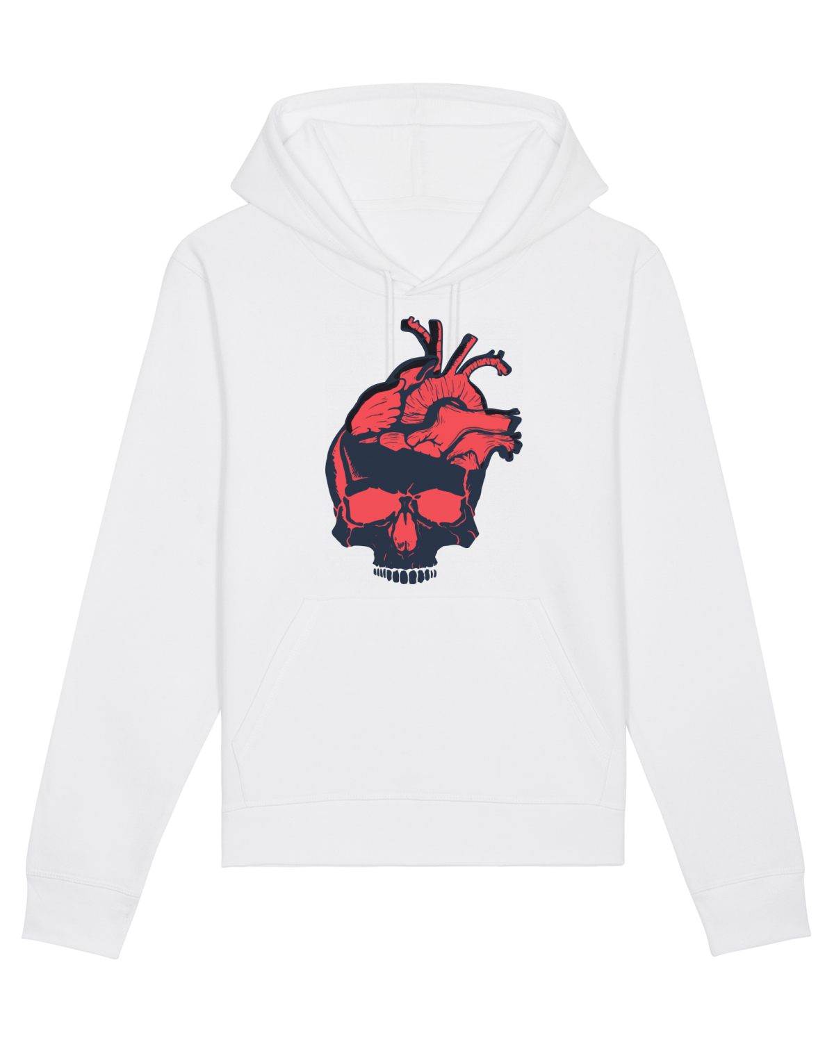 Hanorac Unisex Drummer White