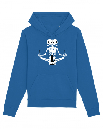 Meditation skeleton (negru/alb) Royal Blue