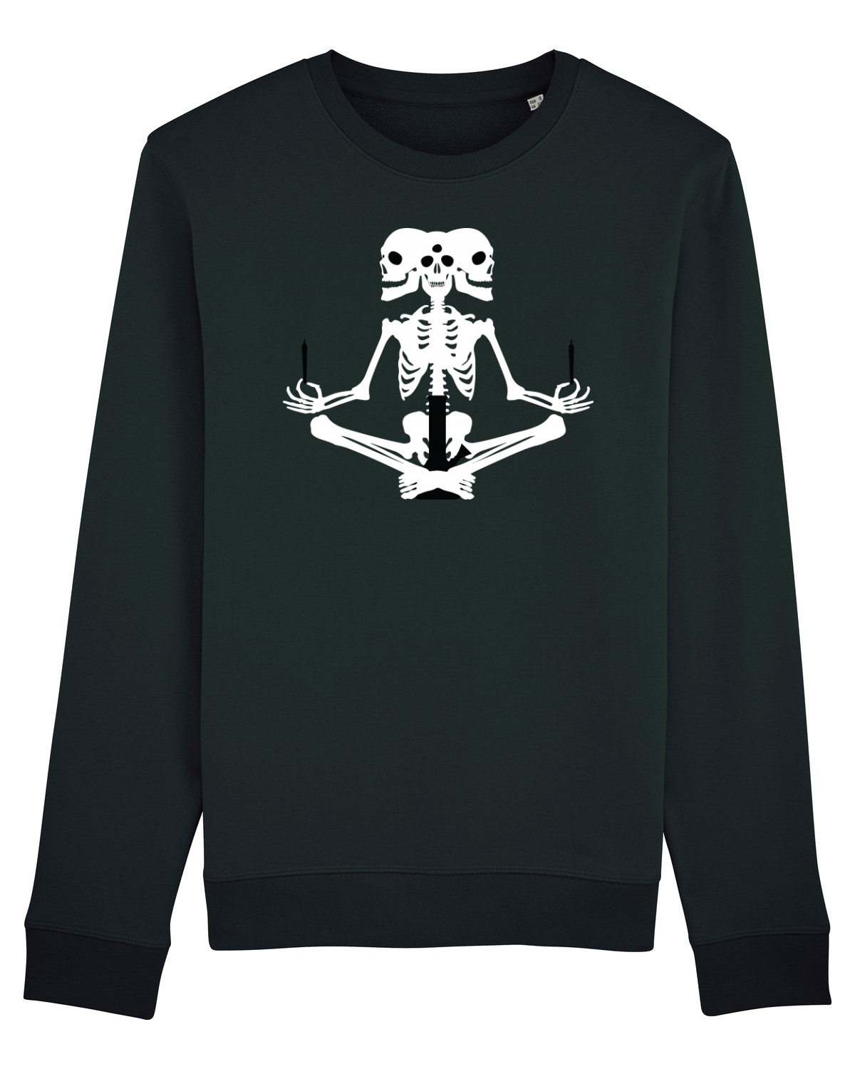 Bluză mânecă lungă Unisex Rise Black
