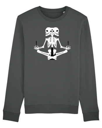 Meditation skeleton (negru/alb) Anthracite