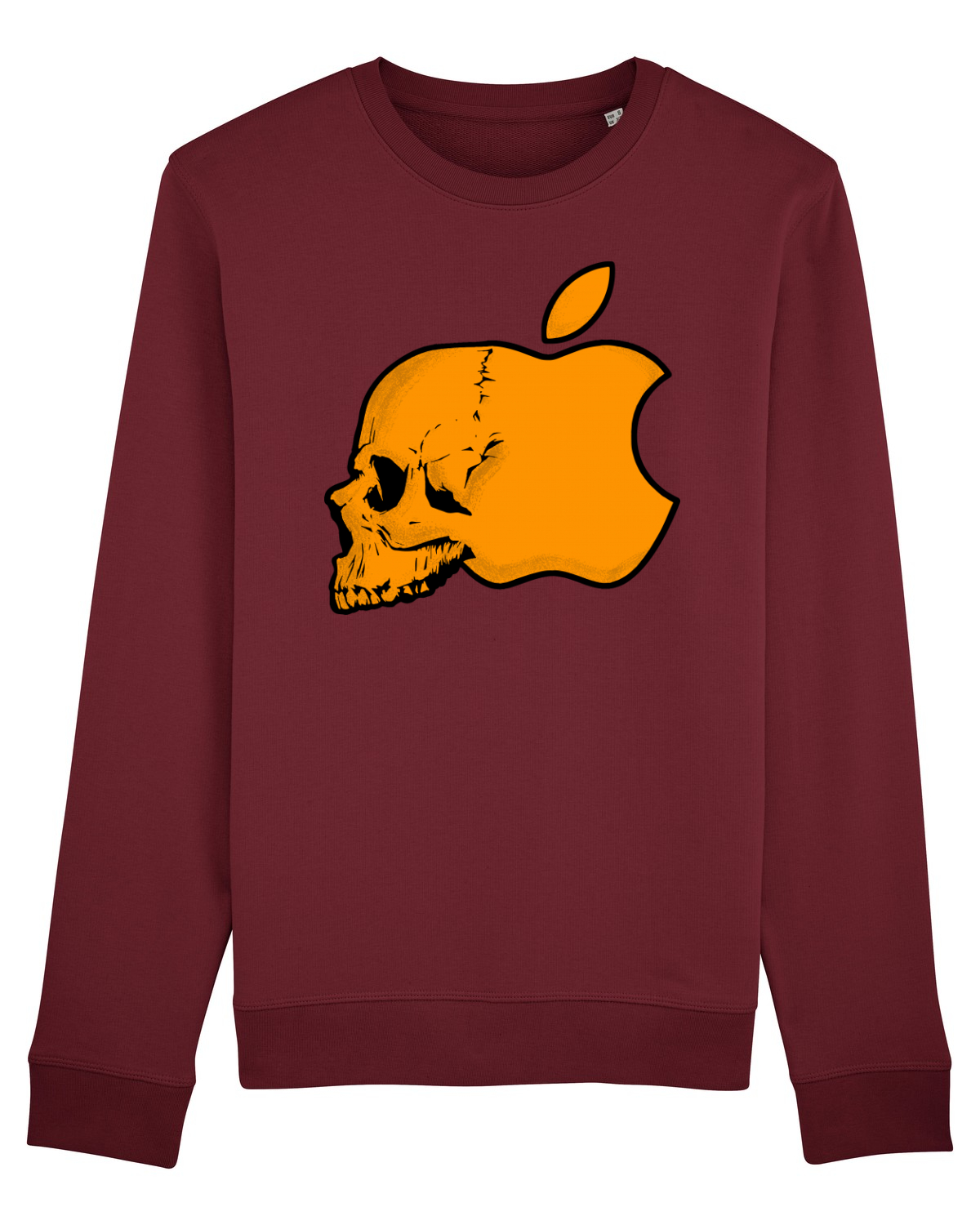 Bluză mânecă lungă Unisex Rise Burgundy