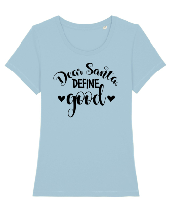 Definește “cuminte” Sky Blue