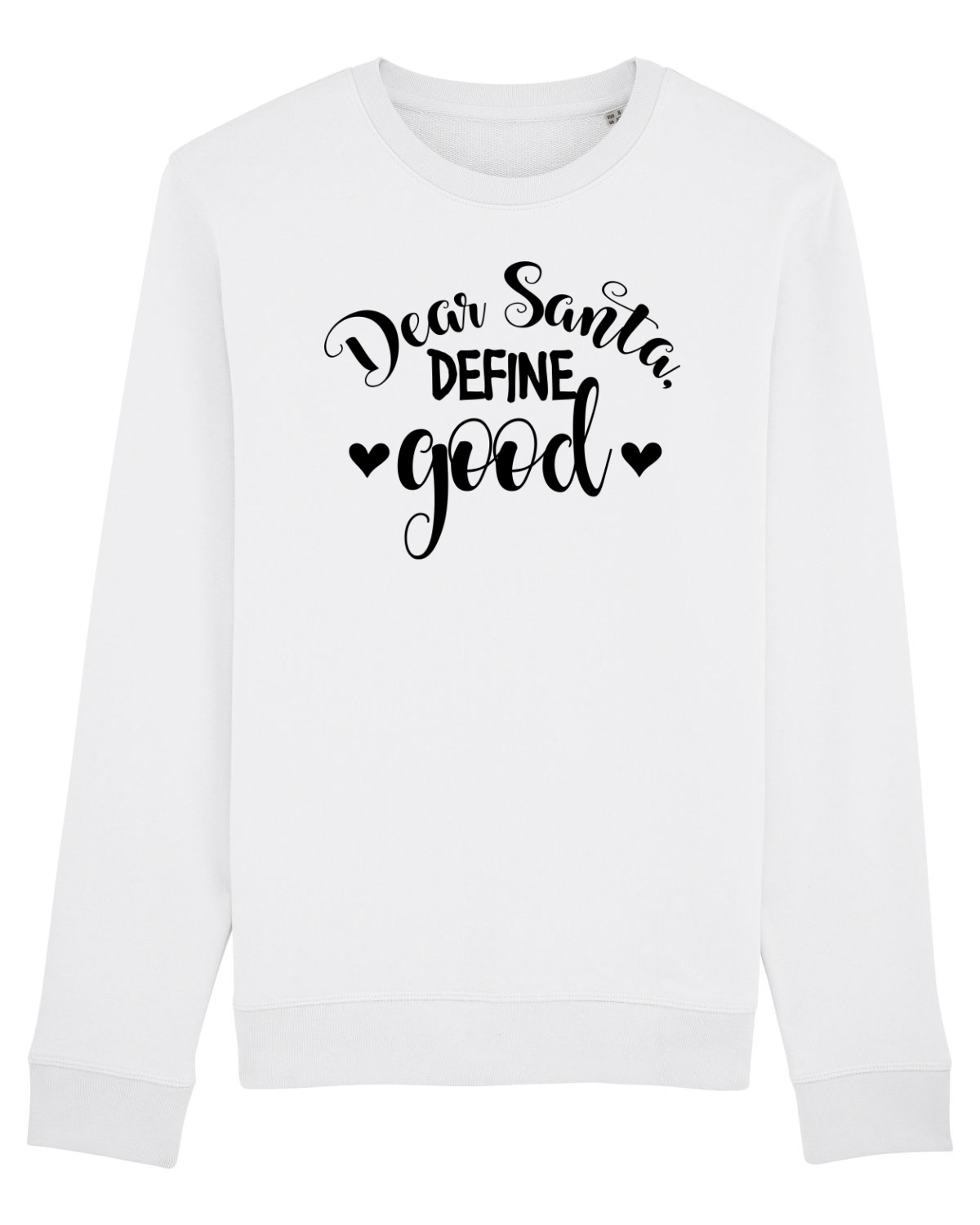 Bluză mânecă lungă Unisex Rise White