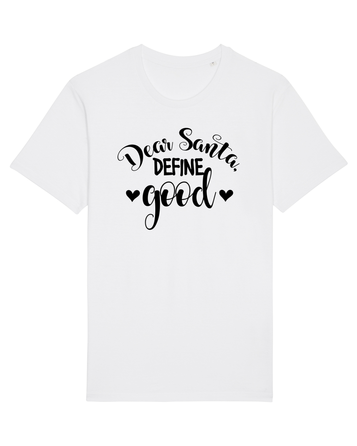 Tricou mânecă scurtă Unisex Rocker White