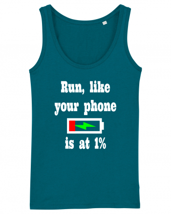 Run, like your phone is at 1% Ocean Depth