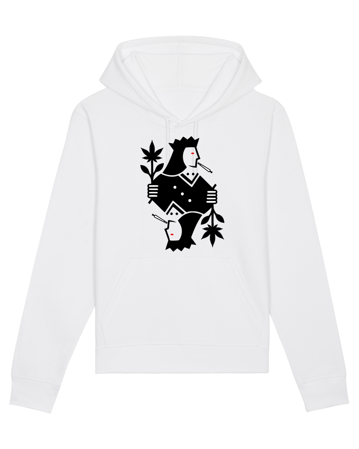 Hanorac Unisex Drummer White