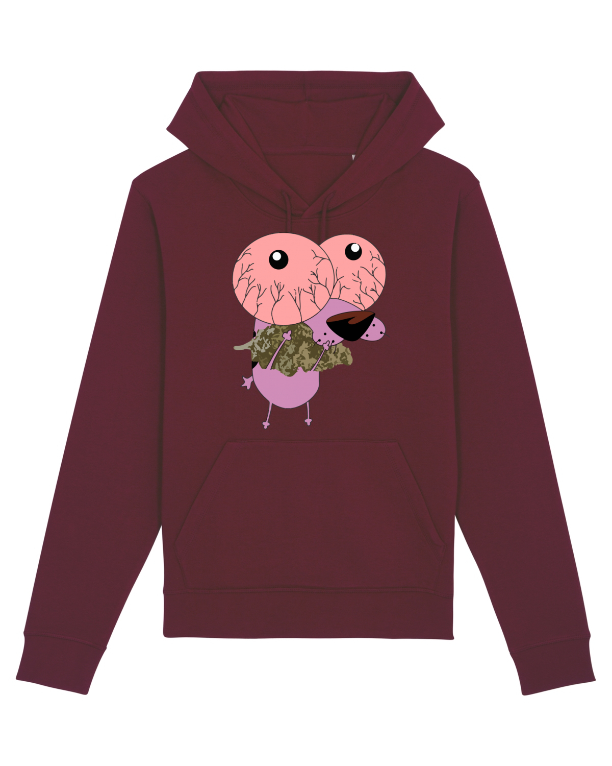 Hanorac Unisex Drummer Burgundy