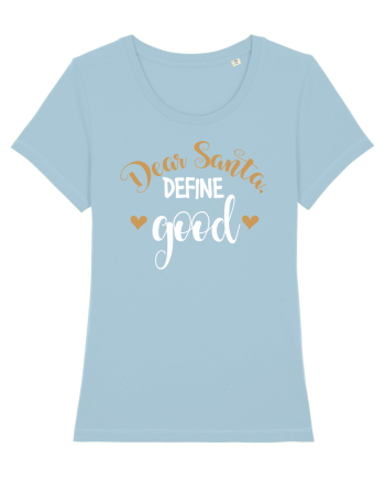 Definește “cuminte” Sky Blue