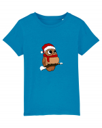  Bufniță de Crăciun (el) Tricou mânecă scurtă  Copii Mini Creator