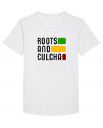 Roots And Culcha Tricou mânecă scurtă guler larg Bărbat Skater