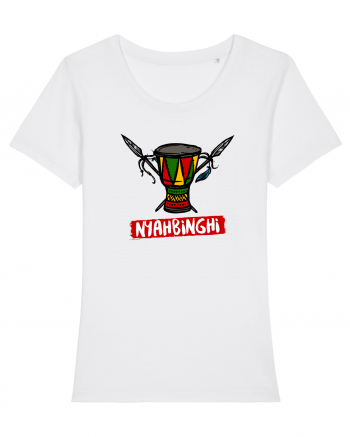 Nyahbinghi Drum White