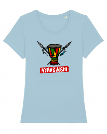 Nyahbinghi Drum Sky Blue