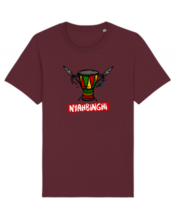 Nyahbinghi Drum Burgundy