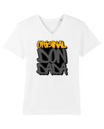 Original Don Dada Tricou mânecă scurtă guler V Bărbat Presenter
